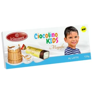 Ciocolino KIDS Magnific al Latte 120g - La Cioccolateria