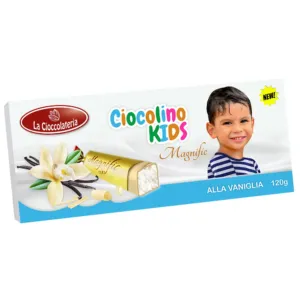 Ciocolino KIDS Magnific alla Vaniglia 120g - La Cioccolateria