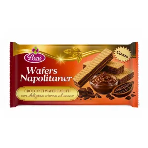 Napolitan Wafers Cacao 160g - Bonì